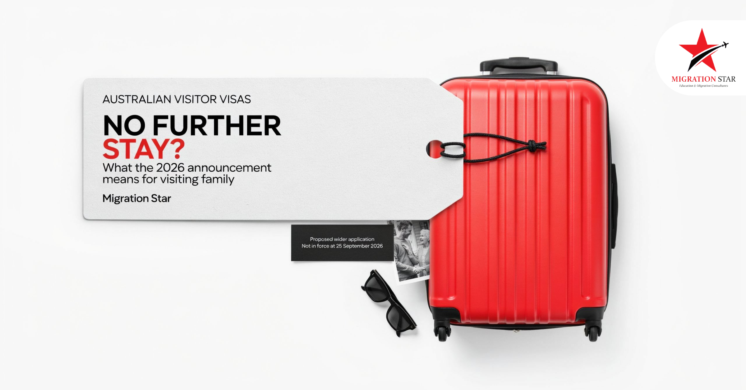 Family reunites at airport under Australia's new no further stay visitor visa condition