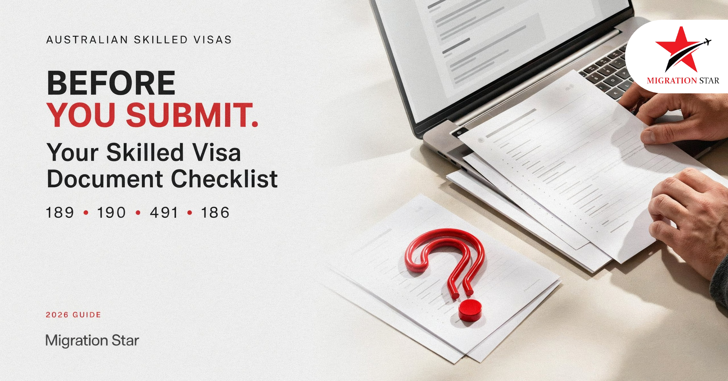 Student with documents at airport preparing to apply student visa from outside Australia in 2026