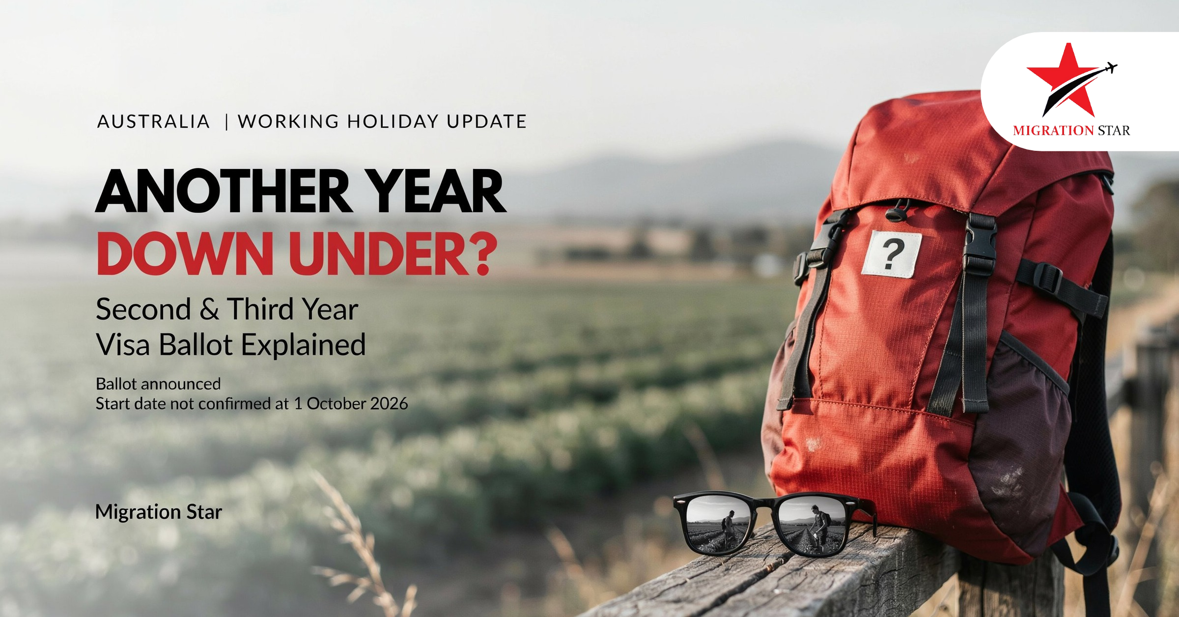 Backpackers working on a Queensland farm, illustrating the working holiday visa ballot for a second year