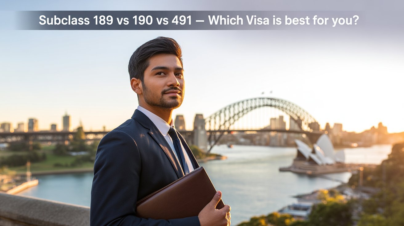 Featured image for the Migration Star article: Subclass 189 vs 190 vs 491 Visa - Which One Is Best for You?